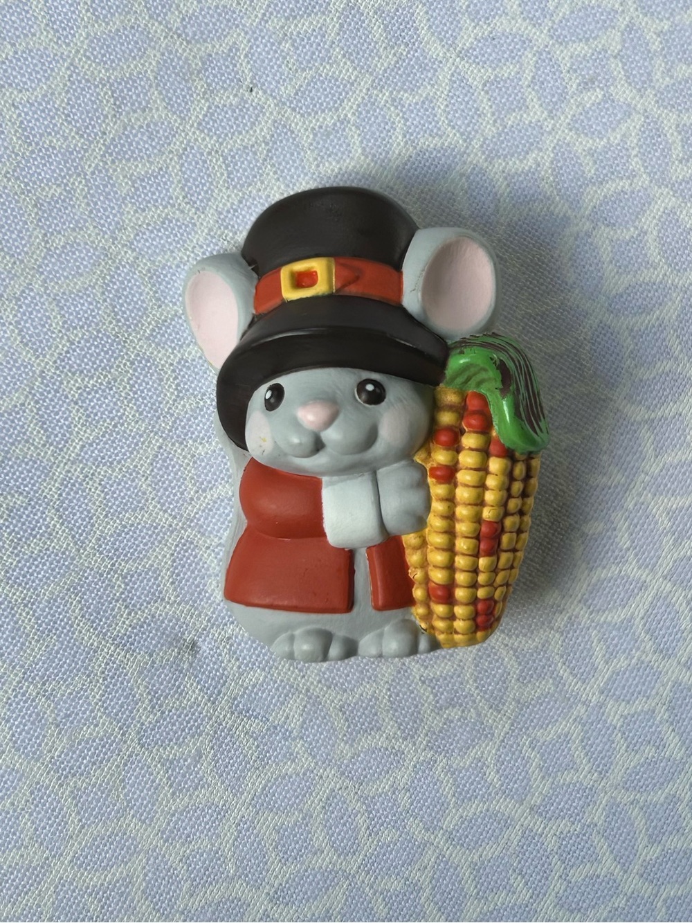 Vintage Hallmark Thanksgiving Mouse Pin